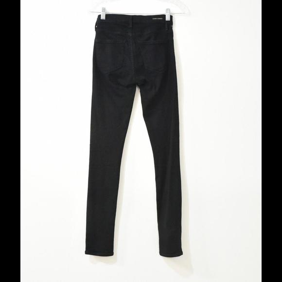 Citizens of Humanity Women Black Denim Skinny Jeans MidRise Stretch 5-Pockets 27 - Picture 2 of 5